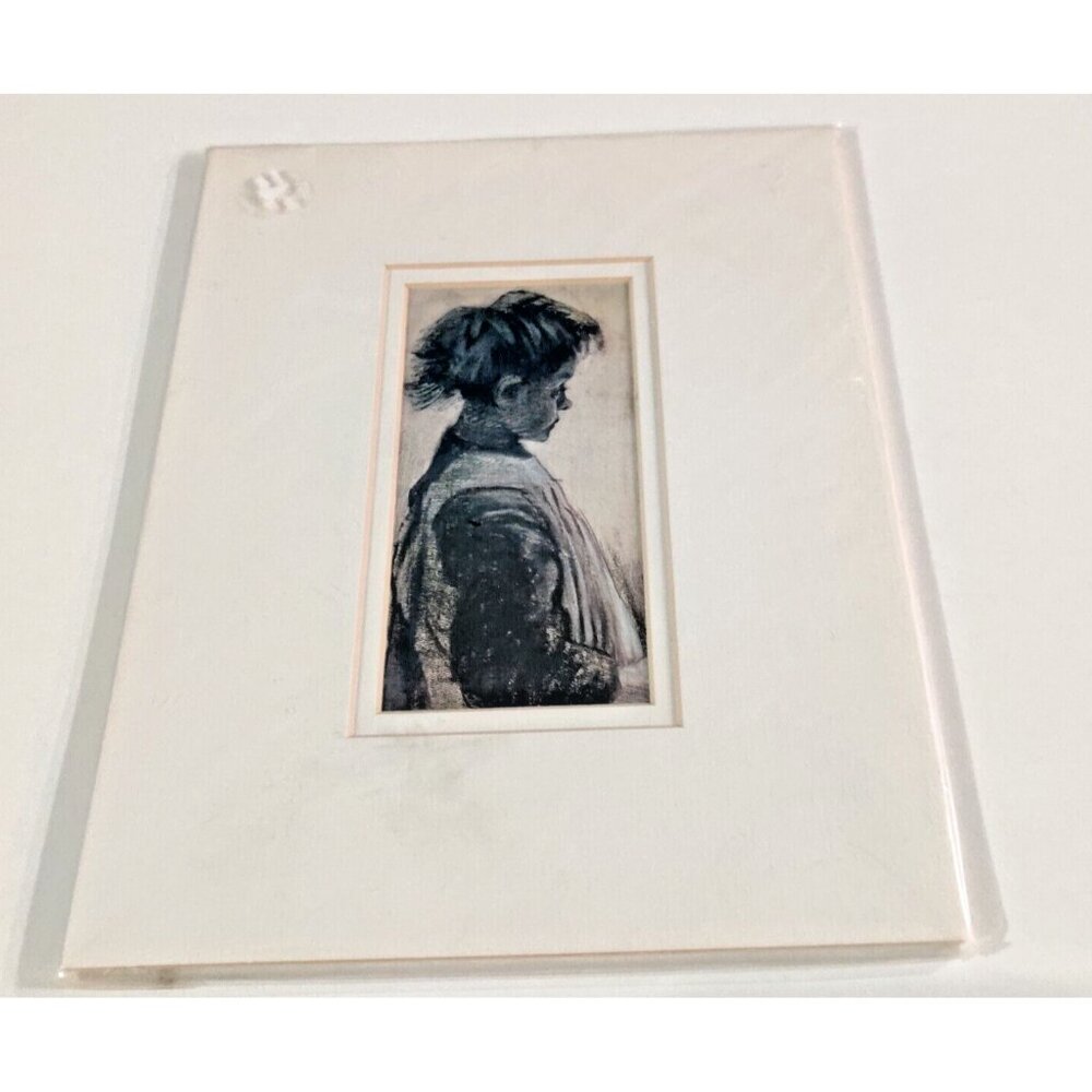 Young Girl In An Apron By Vincent Van Gogh Museum Of Fine Art Boston Print 2000'